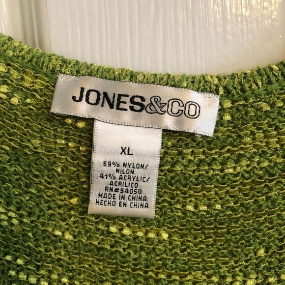 Jones & Co sleeveless knit top - Picture 2 of 3